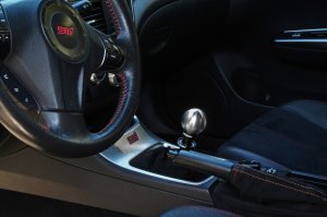 Subaru WRX STI Shift Knob - Perrin Performance - Ball Style 2.0in Stainless Steel - Brushed - `04-`21 Subaru WRX STI Shift Knob - Perrin Performance - Ball Style 2.0in Stainless Steel - Brushed - `04-`21